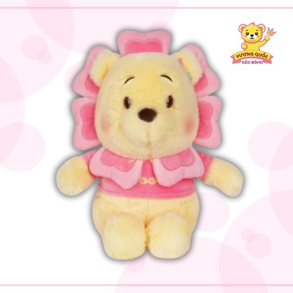 Gấu Bông Pooh Dâu Vàng Siêu Dễ Thương