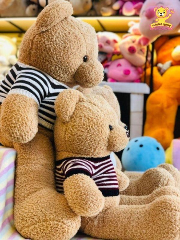 Gấu bông đáng yêu mang thông điệp tình cảm ấm áp