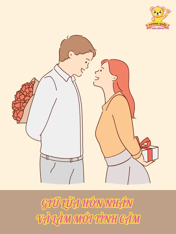 Giữ lửa hôn nhân và làm mới tình cảm