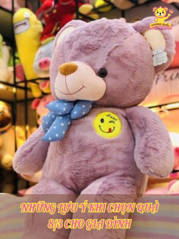 Những lưu ý khi chọn quà 8/3 cho gia đình
