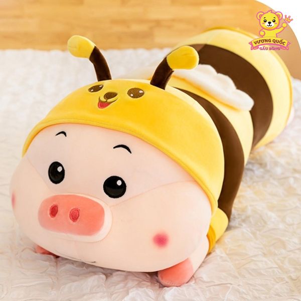 Gấu bông heo ong cao cấp dễ thương
