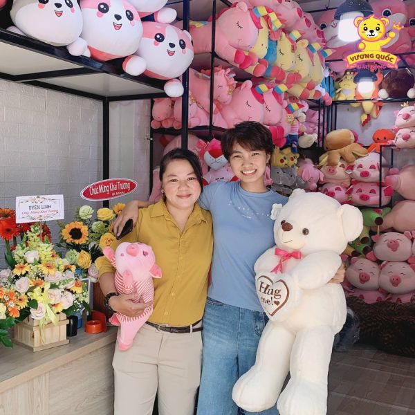Cửa hàng cung cấp sản phẩm gấu bông chất lượng
