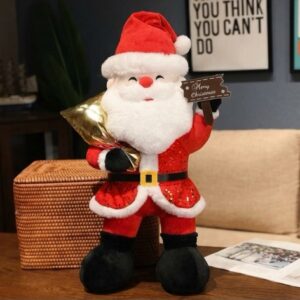 Gấu Bông Ông Già Noel Cầm Túi Quà – Vương Quốc Gấu Bông