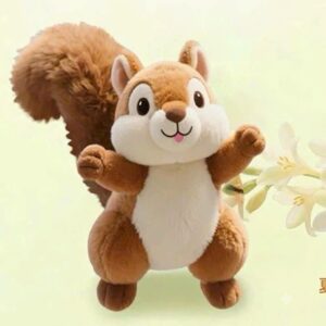 Gấu Bông Sóc Nâu Trắng – Vương Quốc Gấu Bông